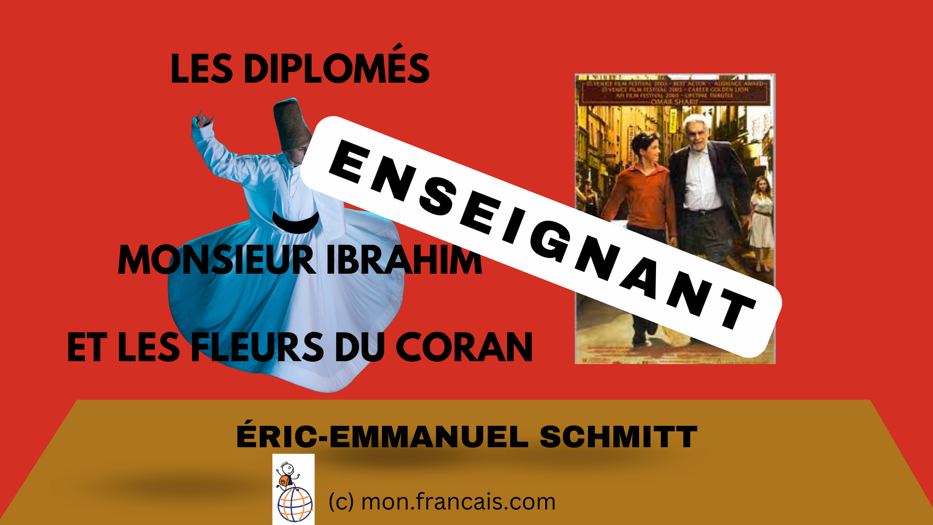 Les diplomés- Monsieur Ibrahim et les Fleurs du Coran- ENSEIGNANT | Mon